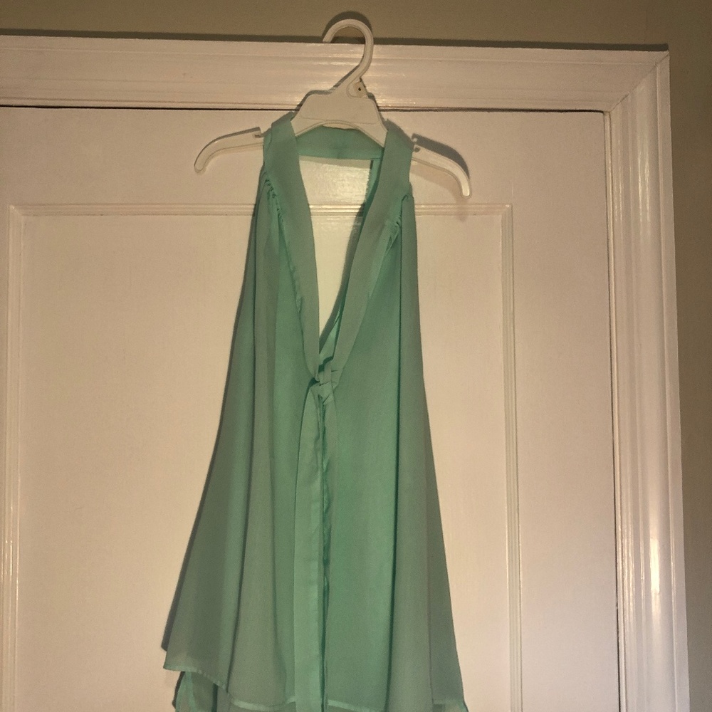 Banana Republic Sleeveless Top - Teal - M